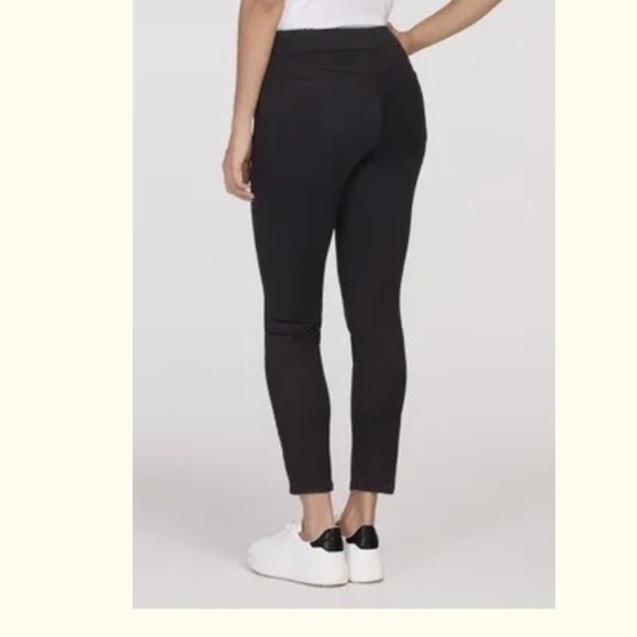 New Tribal Audrey Mid Rise  Pull on Straight Ankle jeans - Picture 3 of 12